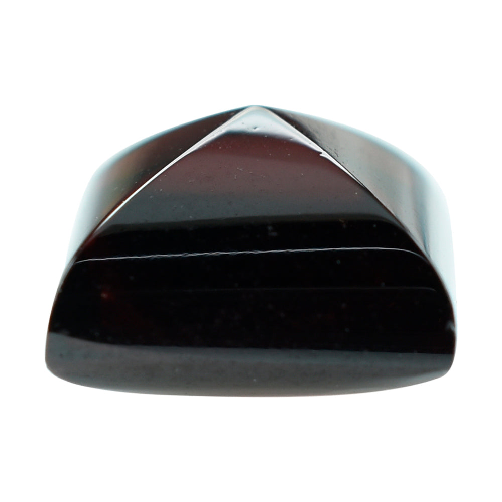 DARK RED GARNET BUFFTOP SQUARE (MEDIUM) 9MM 6.05 Cts.