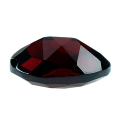 DARK RED GARNET CHECKER CUT OVAL 9X7MM 2.25 Cts.