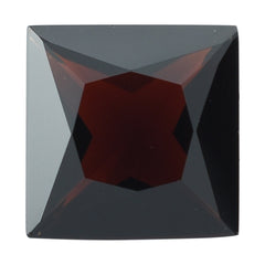 DARK RED GARNET PRINCESS CUT SQUARE 7MM 1.40 Cts.