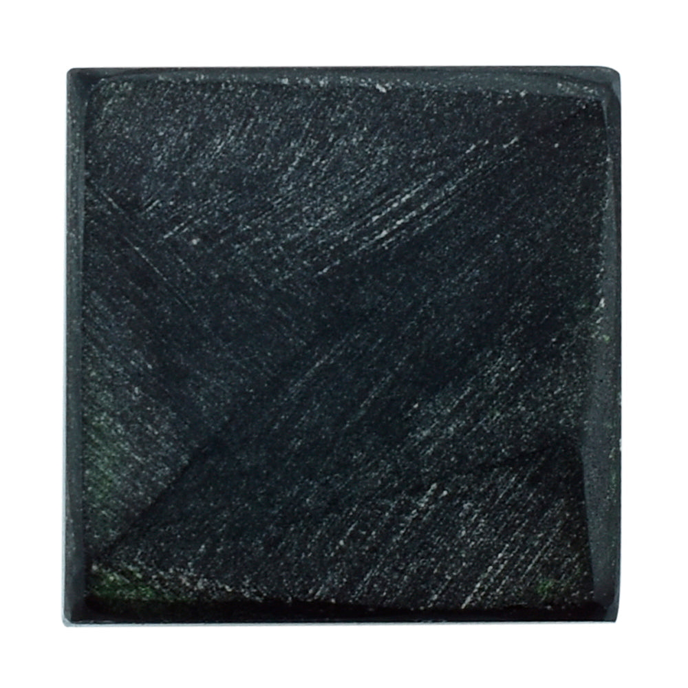 DARK RED GARNET FROSTED SQUARE 10 MM 6.62 Cts.