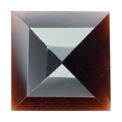 DARK RED GARNET CHECKER CUT SQUARE 10.00MM 4.40 Cts.