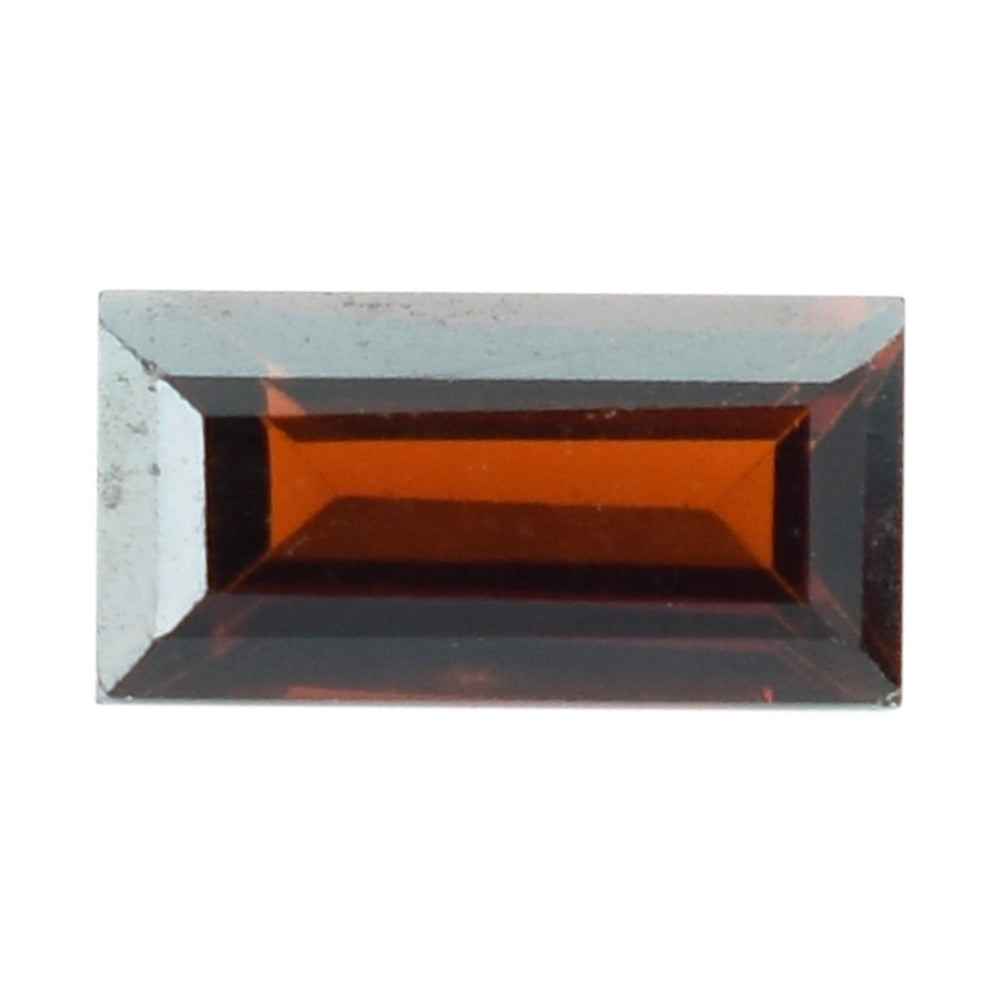 DARK RED GARNET CUT BAGUETTES 5X2.50MM 0.26 Cts.