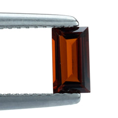DARK RED GARNET CUT BAGUETTES 6.50X3.50MM 0.61 Cts.