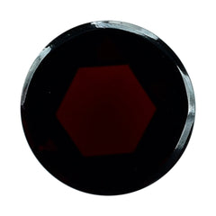 DARK RED GARNET ROSE CUT ROUND CAB 8.00MM 2.61 Cts.