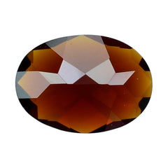 DARK RED GARNET STAR CUT OVAL 7X5MM 0.78 Cts.