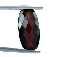 DARK RED GARNET CHECKER CUT CUSHION 18X9MM 7.21 Cts.