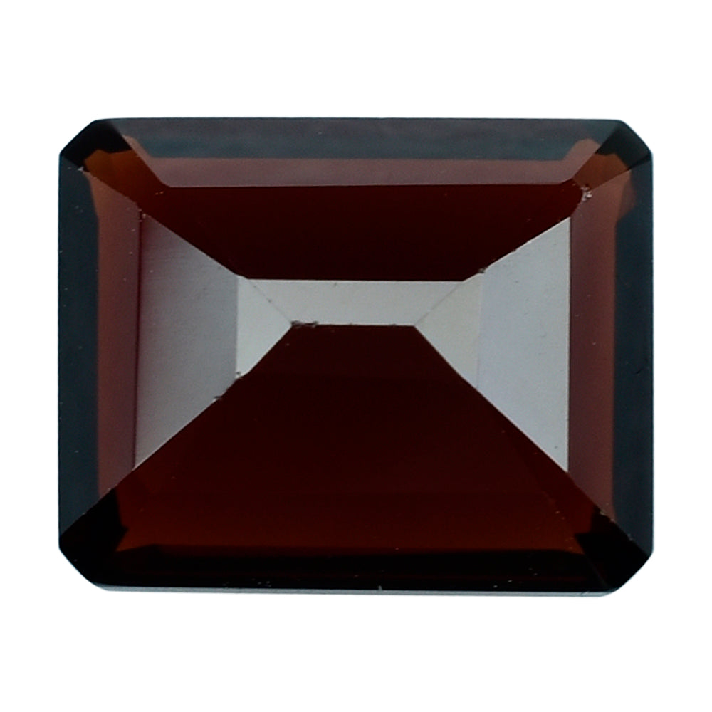 DARK RED GARNET CUT OCTAGON 10X8MM 4.04 Cts.