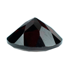 DARK RED GARNET CUT ROUND 9.70MM 3.71 Cts.