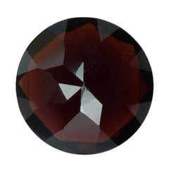 DARK RED GARNET CUT ROUND 9.70MM 3.71 Cts.