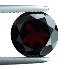DARK RED GARNET CUT ROUND 9.70MM 3.71 Cts.