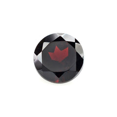 DARK RED GARNET CUT ROUND 6MM 1.15 Cts.