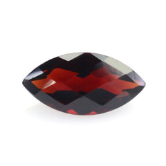 DARK RED GARNET CHECKER CUT MARQUISE 10X5MM 1.33 Cts.