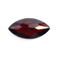 DARK RED GARNET CHECKER CUT MARQUISE 10X5MM 1.33 Cts.