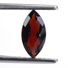 DARK RED GARNET CHECKER CUT MARQUISE 10X5MM 1.33 Cts.