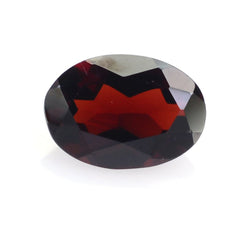 DARK RED GARNET CUT OVAL 7X5MM 0.90 Cts.