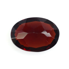 DARK RED GARNET CUT OVAL 7X5MM 0.90 Cts.
