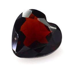 DARK RED GARNET CUT HEART 9MM 2.60 Cts.
