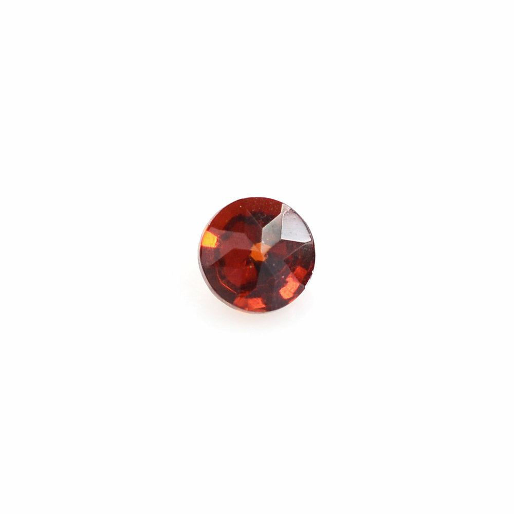 DARK RED GARNET STAR CUT ROUND 2.50MM 0.08 Cts.