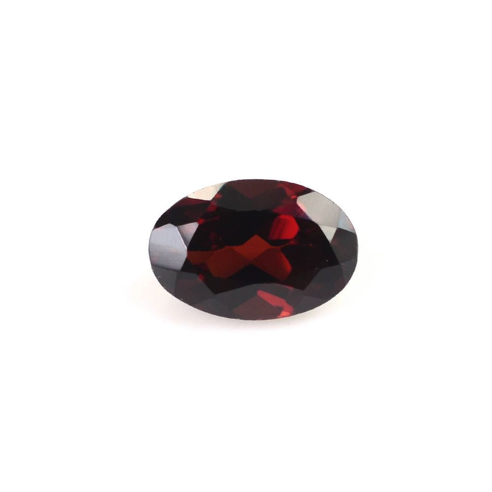 DARK RED GARNET CUT OVAL 6X4MM 0.52 Cts.