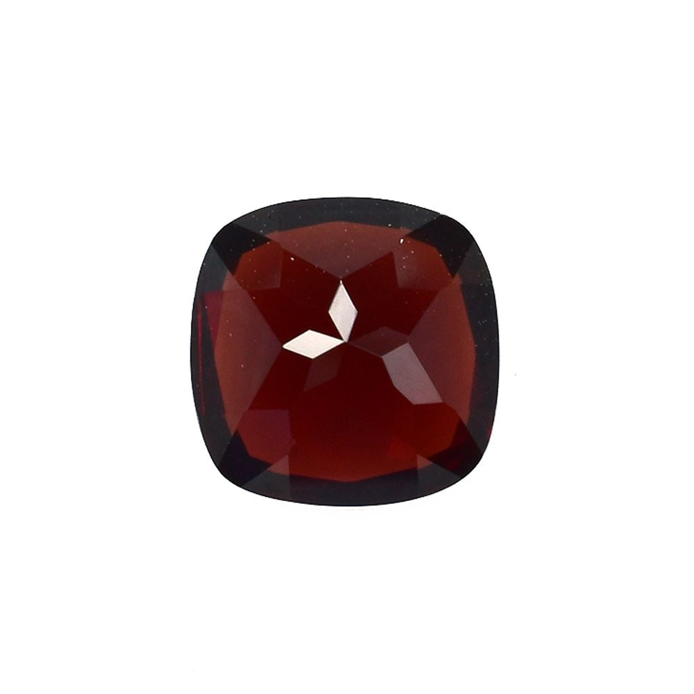 DARK RED GARNET CUT CUSHION (DARK/SI) 8.00X8.00MM 2.85 Cts.