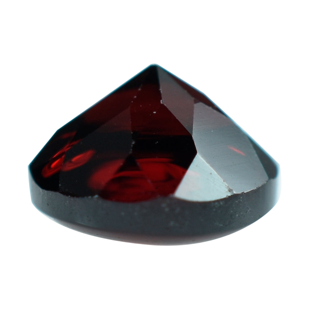 DARK RED GARNET BUFFTOP ROUND (MD) 7MM 1.74 Cts.