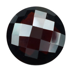 DARK RED GARNET BRIOLETTE ROUND 12MM 6.58 Cts.