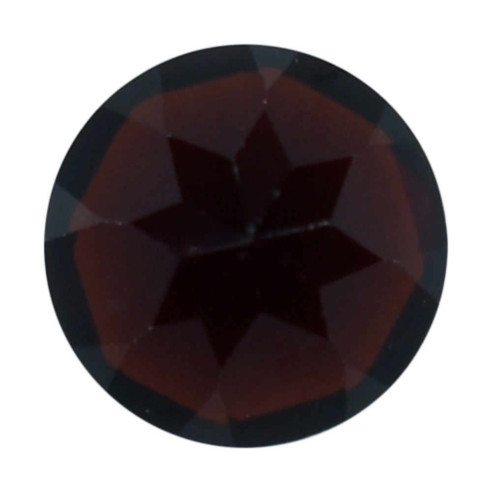 DARK RED GARNET (MEDIUM) CUT ROUND 6.50MM 1.27 Cts.