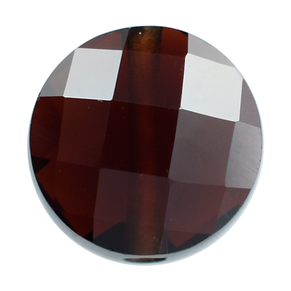 DARK RED GARNET BRIOLETTE ROUND 8MM 3.46 Cts.