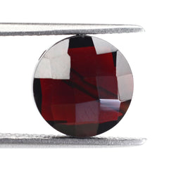 DARK RED GARNET BRIOLETTE ROUND WITH (FULL DRILL) 10MM 5.44 Cts.