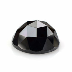 DARK RED GARNET ROSE CUT ROUND CAB 14MM 13.92 Cts.