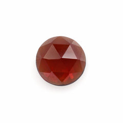DARK RED GARNET ROSE CUT ROUND CAB 4MM 0.31 Cts.