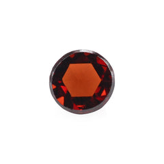 DARK RED GARNET ROSE CUT ROUND CAB 4MM 0.31 Cts.