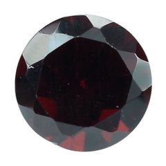 DARK RED GARNET CUT ROUND 6MM 1.12 Cts.