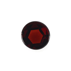 DARK RED GARNET ROSE CUT ROUND CAB 6MM 1.10 Cts.
