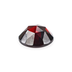 DARK RED GARNET ROSE CUT ROUND CAB 5MM 0.54 Cts.