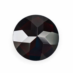 DARK RED GARNET CUT ROUND (BLACK) 10MM 3.85 Cts.