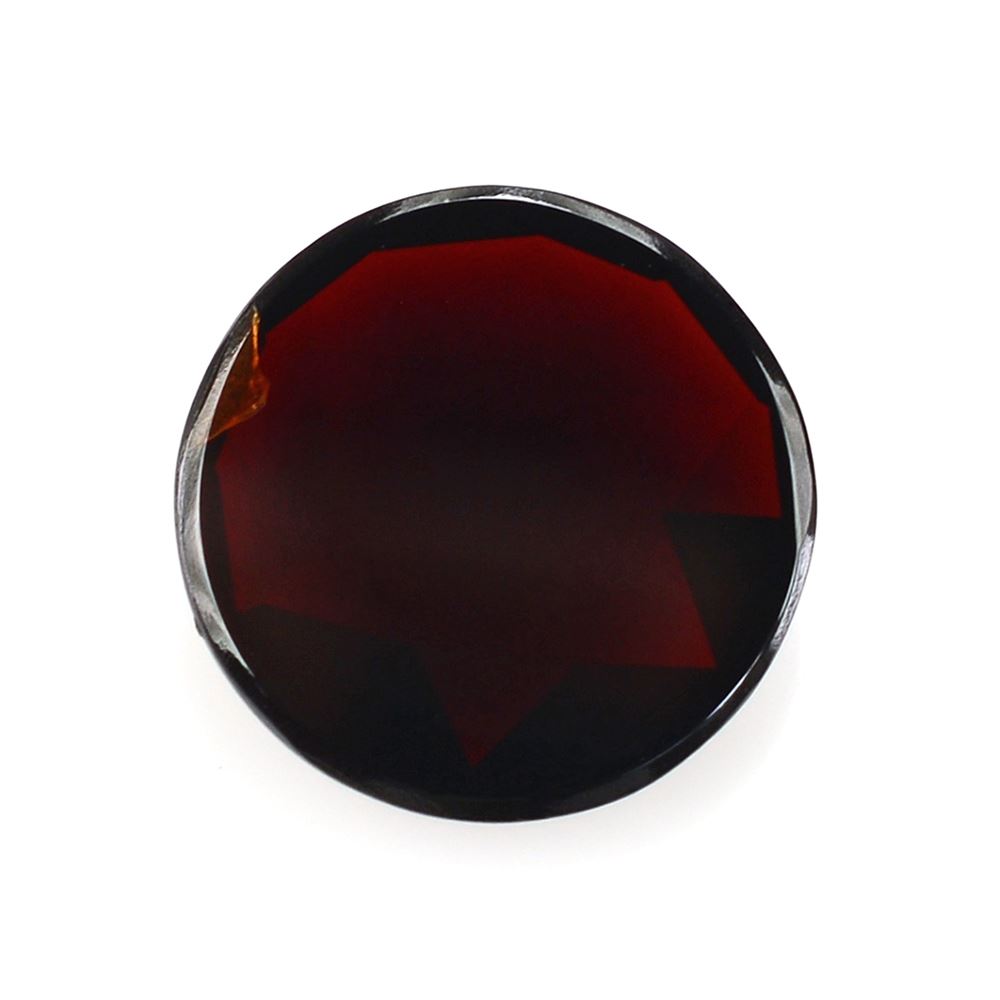 DARK RED GARNET ROSE CUT ROUND CAB 10MM 2.8 Cts.