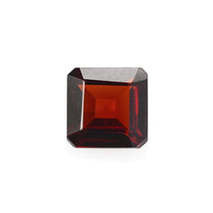 DARK RED GARNET CUT SQUARE-OCTAGON 4MM 0.44 Cts.