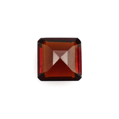 DARK RED GARNET CUT SQUARE-OCTAGON 4MM 0.44 Cts.
