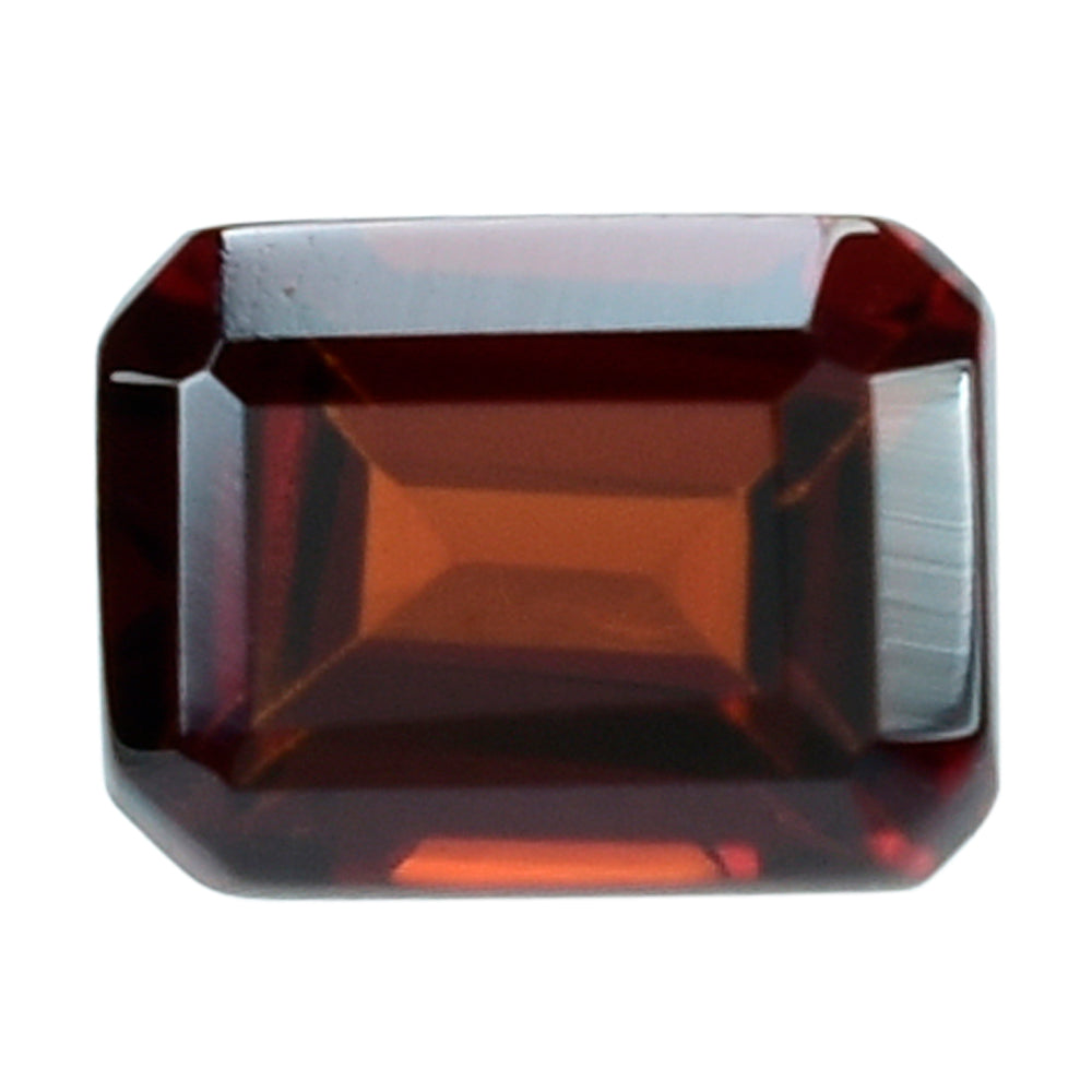 RED GARNET CUT OCTAGON 4X3MM 0.25 Cts.