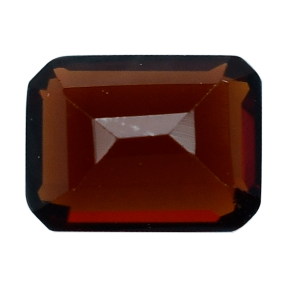 RED GARNET CUT OCTAGON 4X3MM 0.25 Cts.