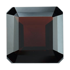 RED GARNET CUT SQUARE-OCTAGON 10MM 5.57 Cts.