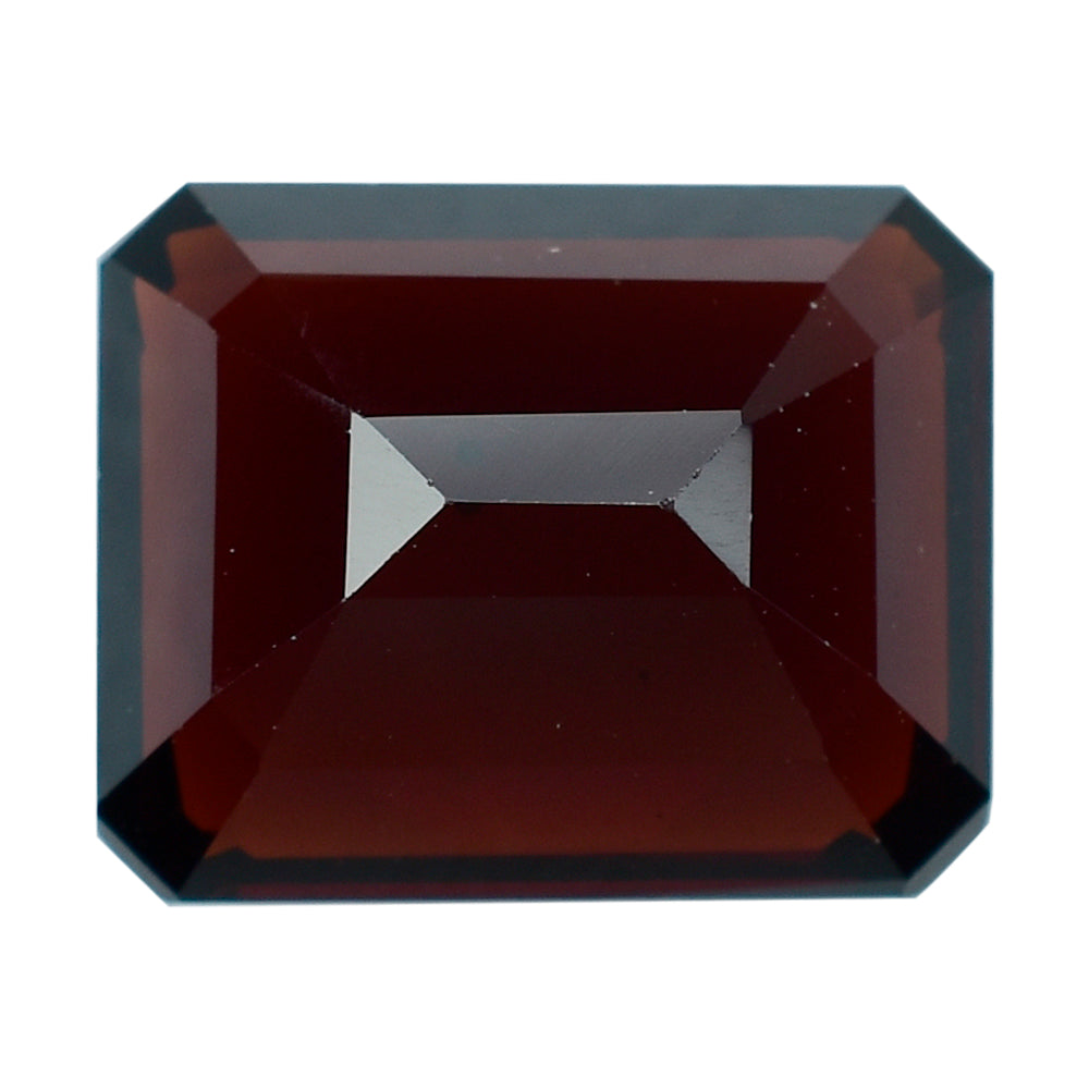 RED GARNET CUT OCTAGON (DARK) 10X8MM 4.48 Cts.