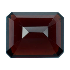 RED GARNET CUT OCTAGON (DARK) 10X8MM 4.48 Cts.