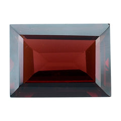 RED GARNET CUT BAGUETTES 11X8MM 4.27 Cts.