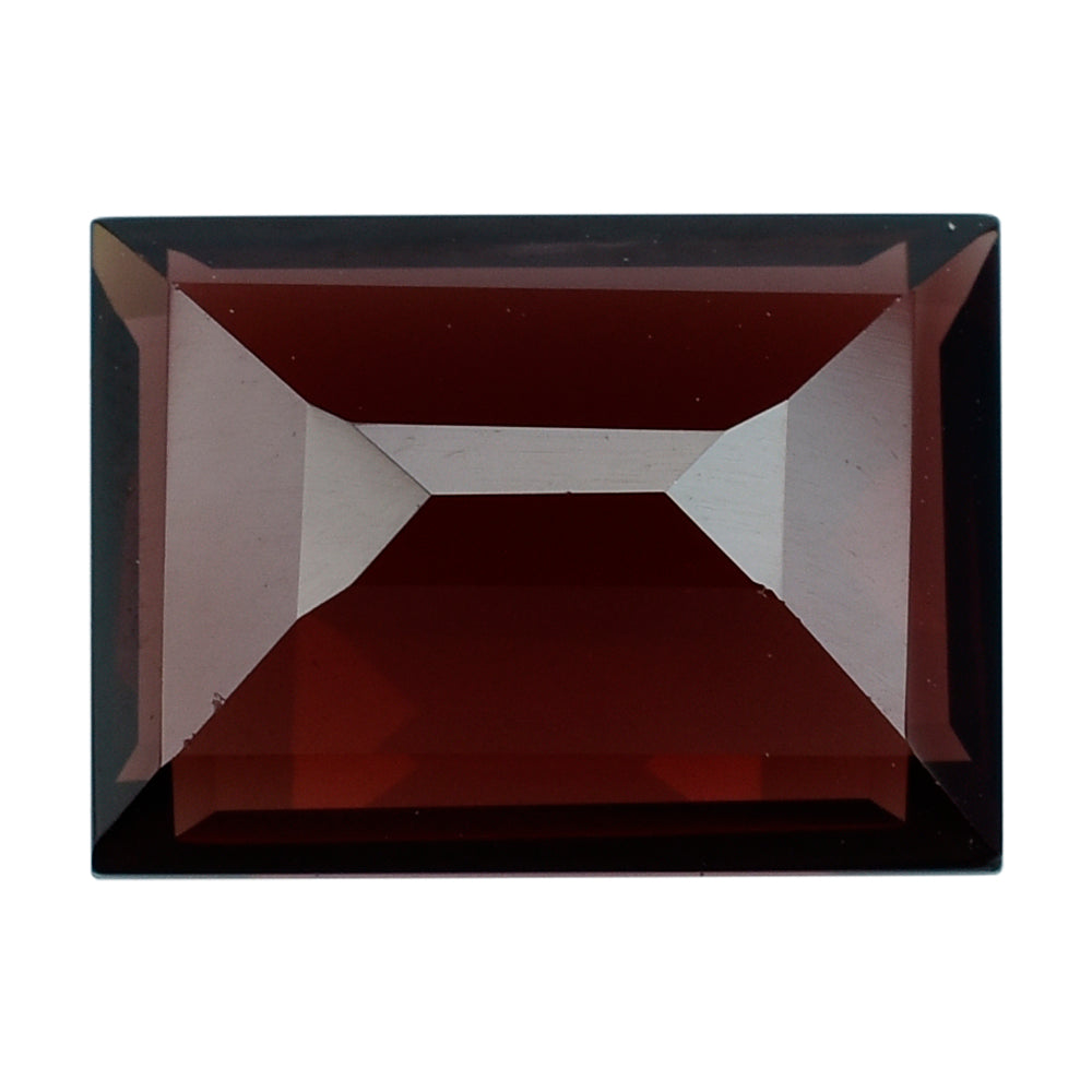 RED GARNET CUT BAGUETTES 11X8MM 4.27 Cts.