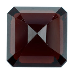 RED GARNET SQUARE-OCTAGON (MEDIUM) 10MM 5.69 Cts.