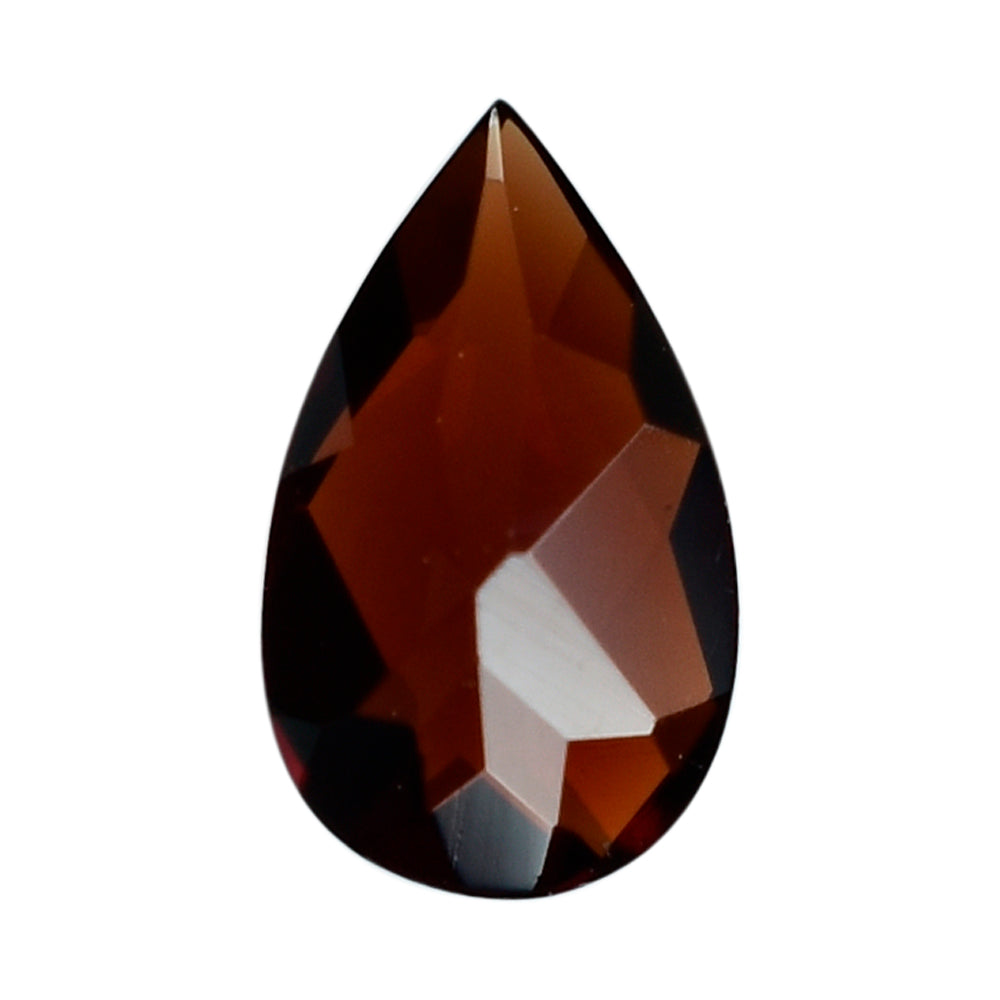 RED GARNET CHECKER CUT PEAR 5X3MM 0.29 Cts.