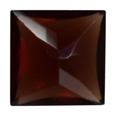 RED GARNET BUFFTOP PRINCESS CUT SQUARE 7.00MM 2.29 Cts.