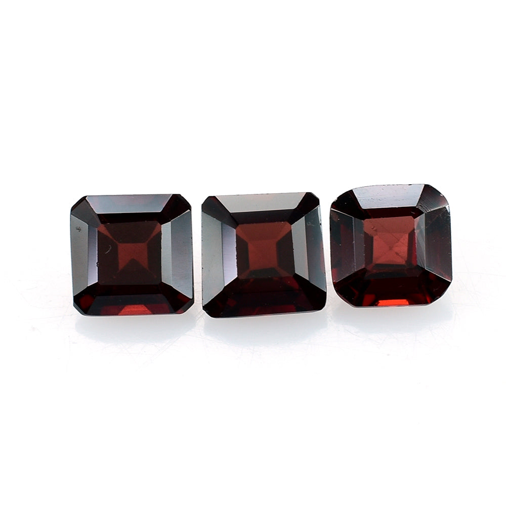 RED GARNET SQUARE-OCTAGON 6MM 1.39 Cts.